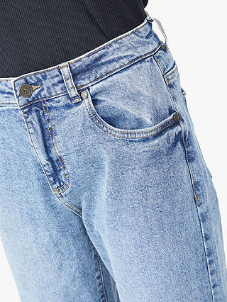 Sisters Point Odi High Waist Regular Fit Jeans, Blue Wash