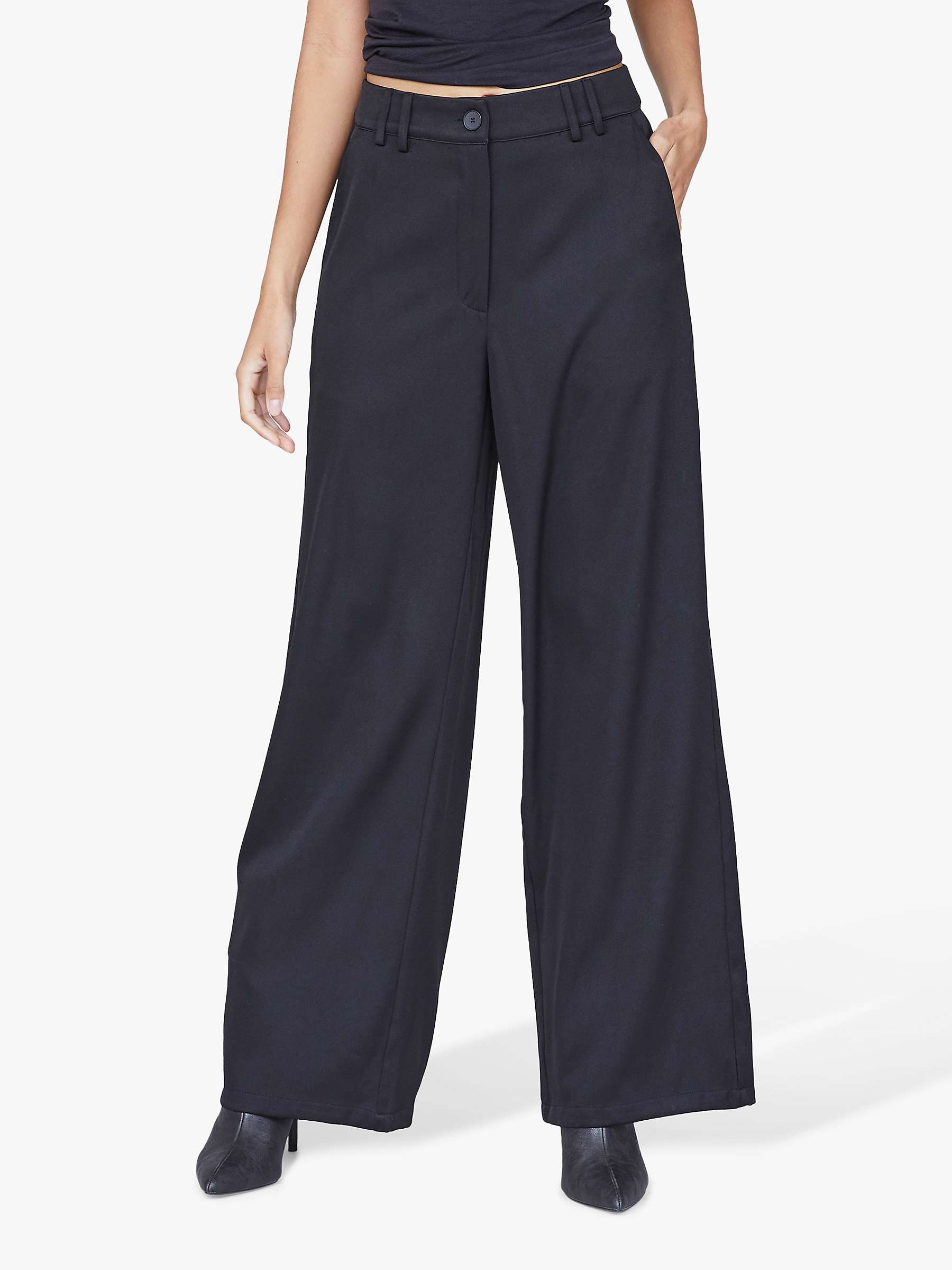 Buy Sisters Point ELAMA-W.PA Wide Leg Trousers Online at johnlewis.com