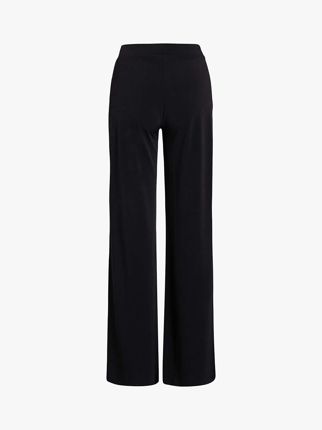 Buy Sisters Point Gro Wide Leg Pull-On Trousers, Black Online at johnlewis.com