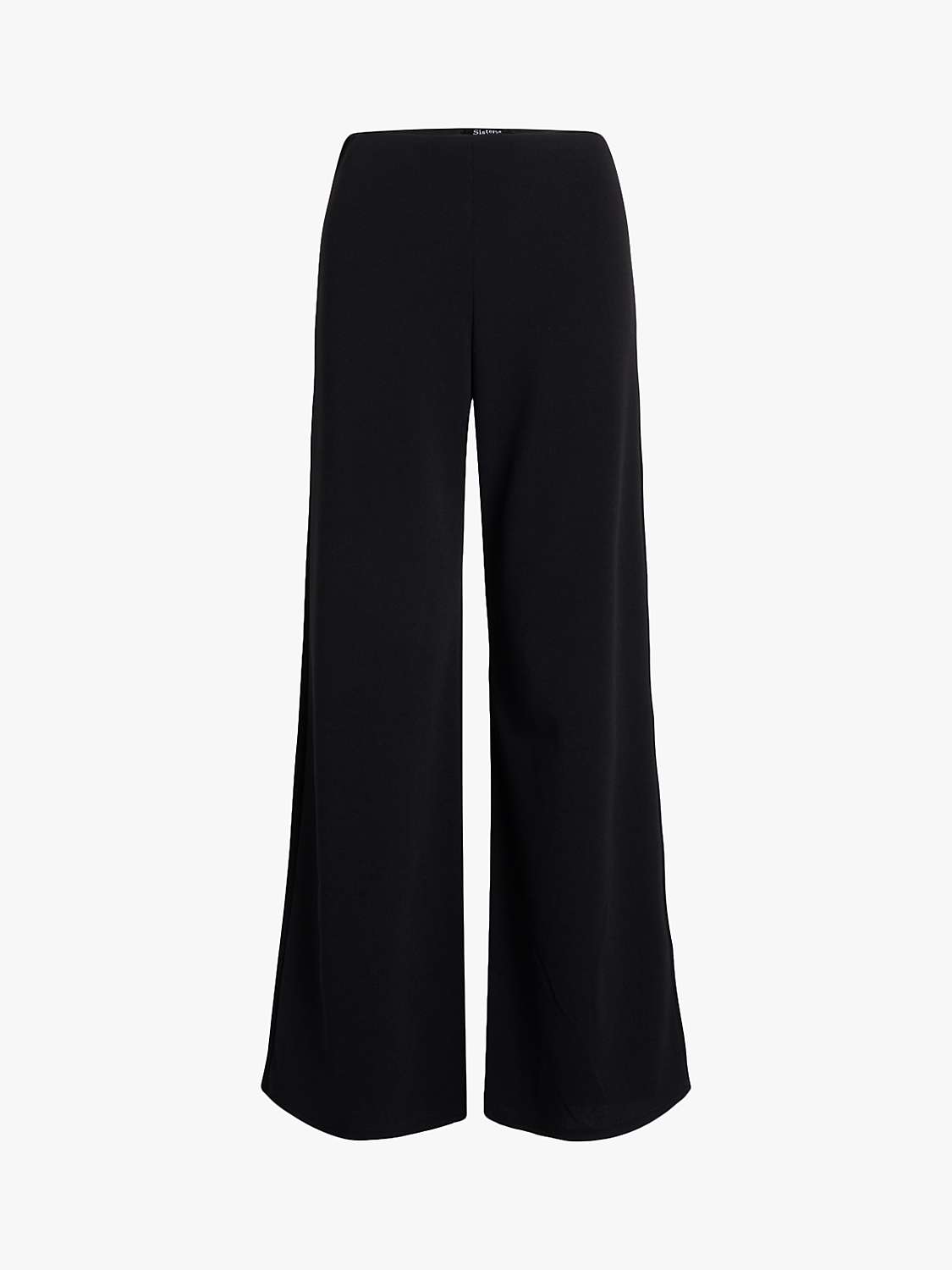 Buy Sisters Point Glut Wide Leg Trousers, Black Online at johnlewis.com