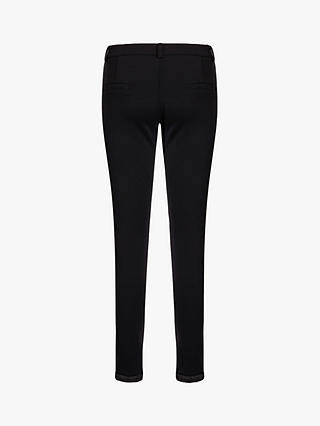 Sisters Point New George Classic Slim Fit Trousers, Black