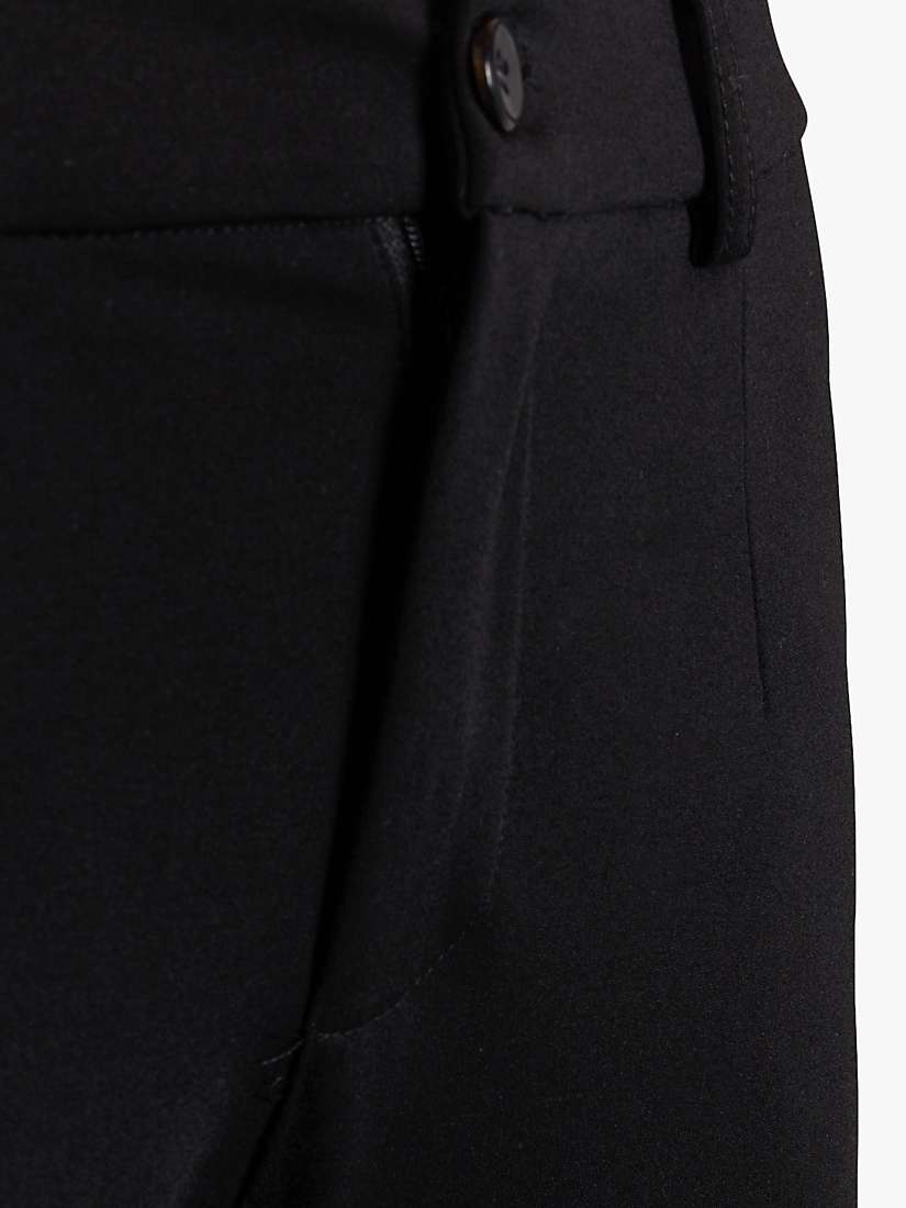 Buy Sisters Point New George Classic Slim Fit Trousers, Black Online at johnlewis.com