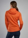 Montane Fury Lite Zip Through Hoodie, Tigerlily