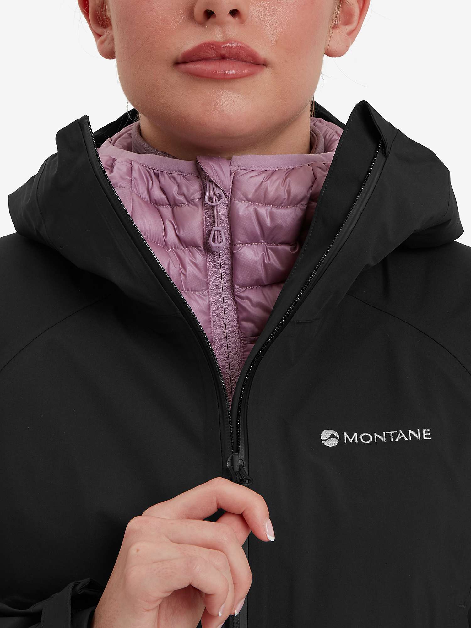 Buy Montane Solution Waterproof Jacket, Black Online at johnlewis.com