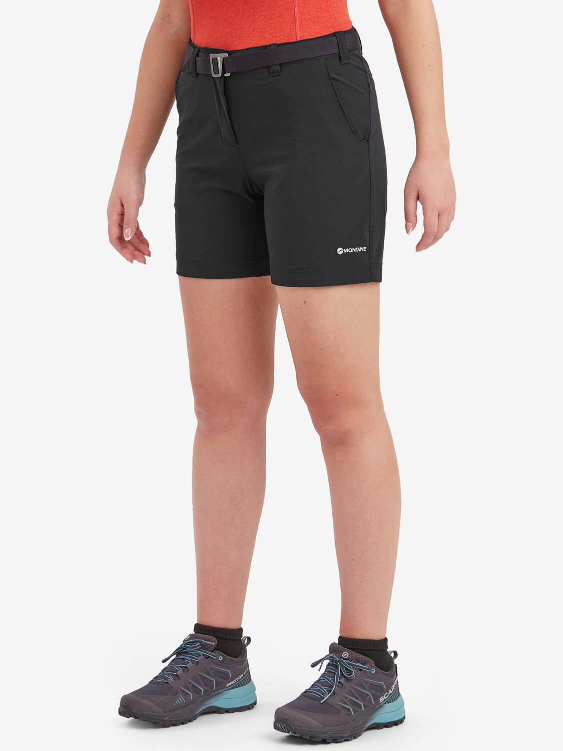 Montane Terra Stretch Lite Hiking Shorts, Black, 8