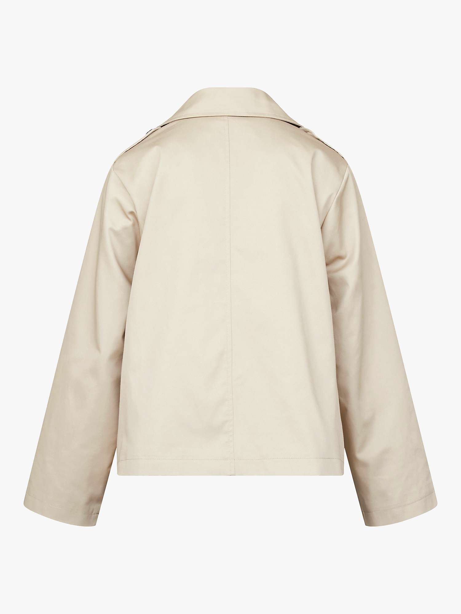 Buy Sisters Point Dar Short Classic Trench Coat, Sand Online at johnlewis.com