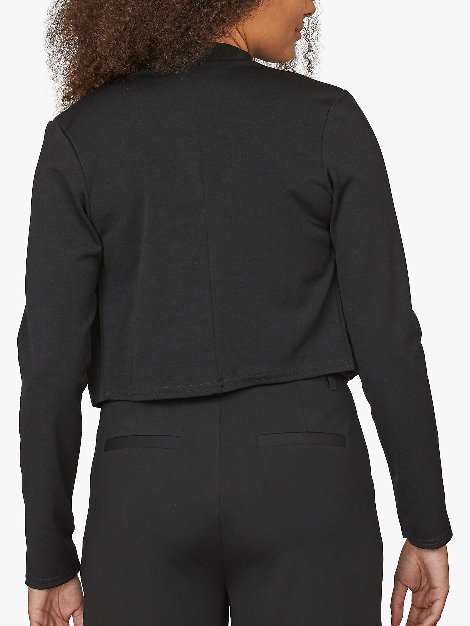 Buy Sisters Point Grido Short Bolero Jacket, Black Online at johnlewis.com