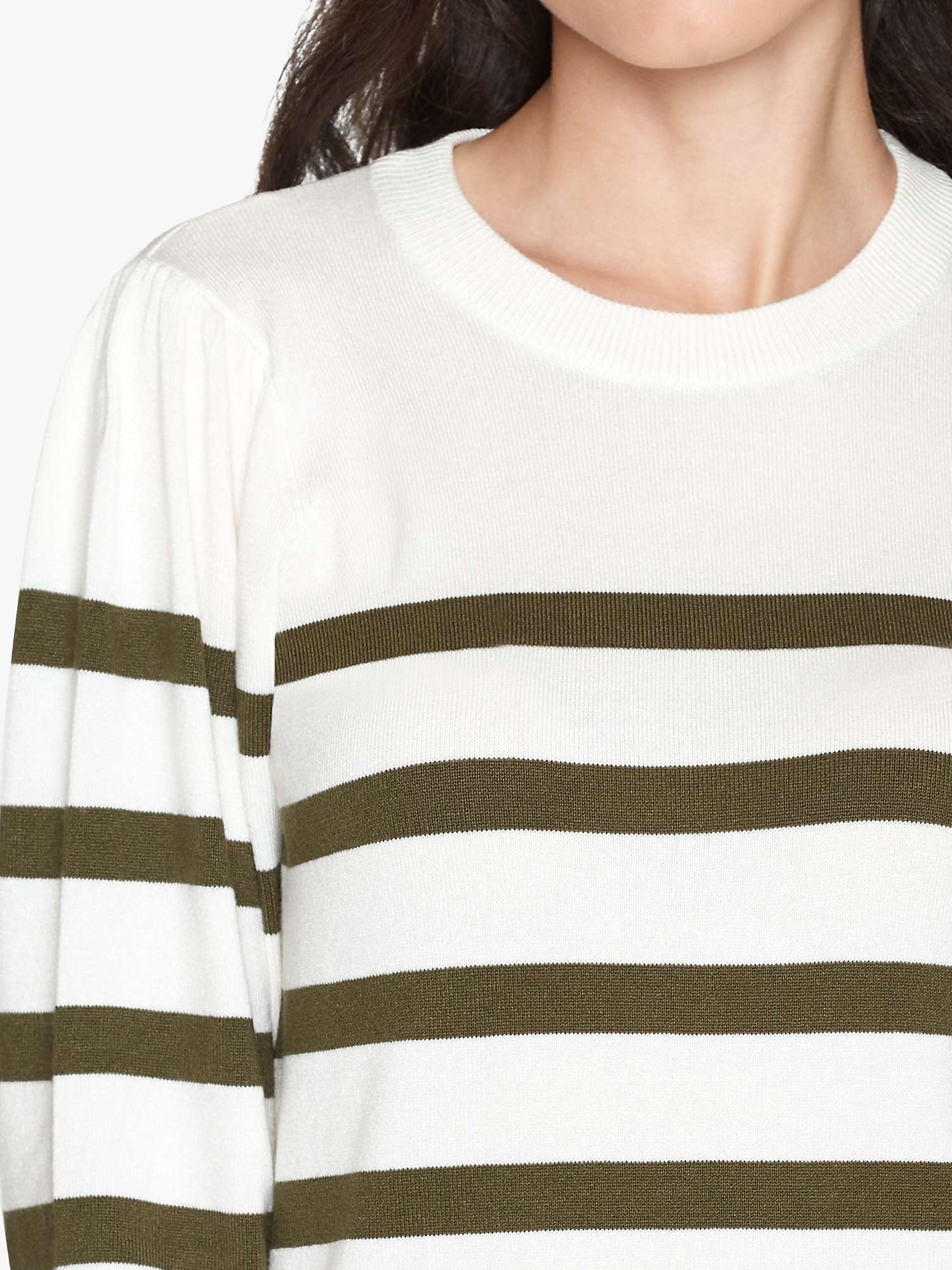 Buy Sisters Point Knitted Striped Slim Fit Jumper Online at johnlewis.com
