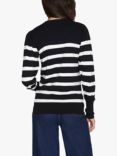Sisters Point Knitted Striped Slim Fit Jumper