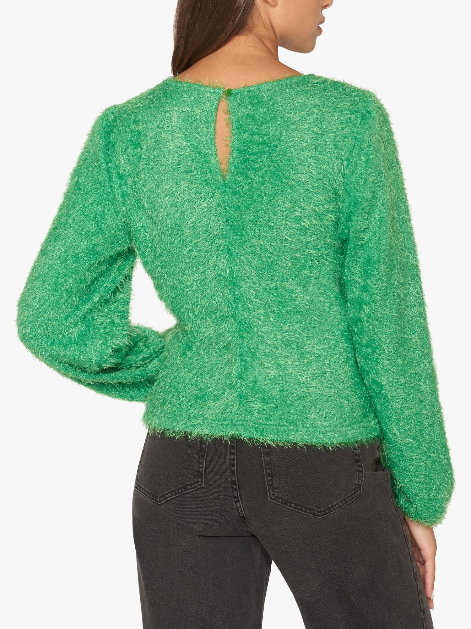 Buy Sisters Point Eoia-ls Round Neck Knitted Top Online at johnlewis.com