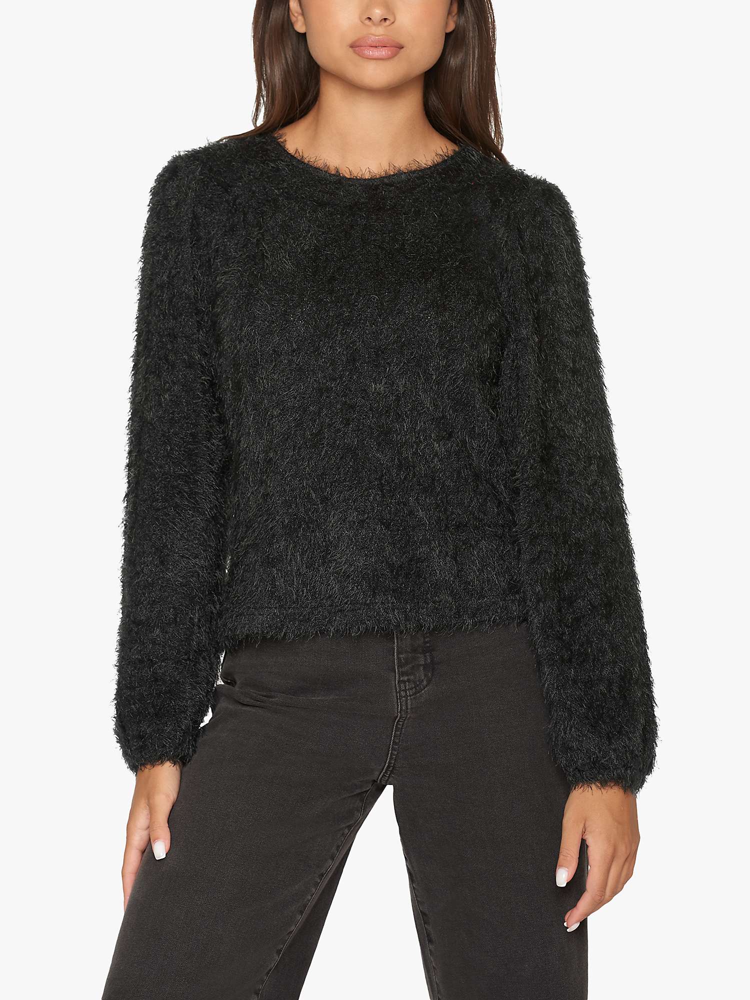 Buy Sisters Point Eoia-ls Round Neck Knitted Top Online at johnlewis.com