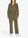 Sisters Point Espa Cotton Jumpsuit, Khaki