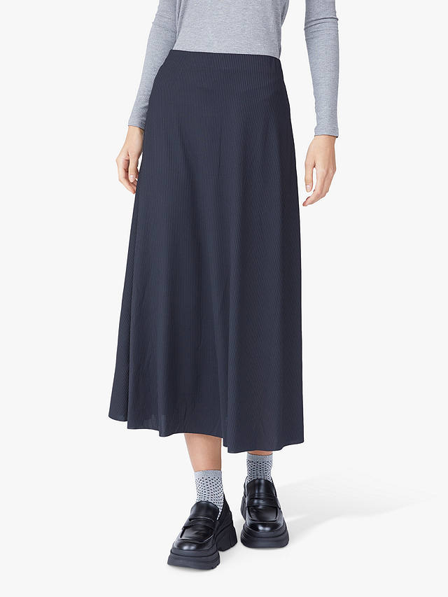Sisters Point Midi A-Line Skirt, Black