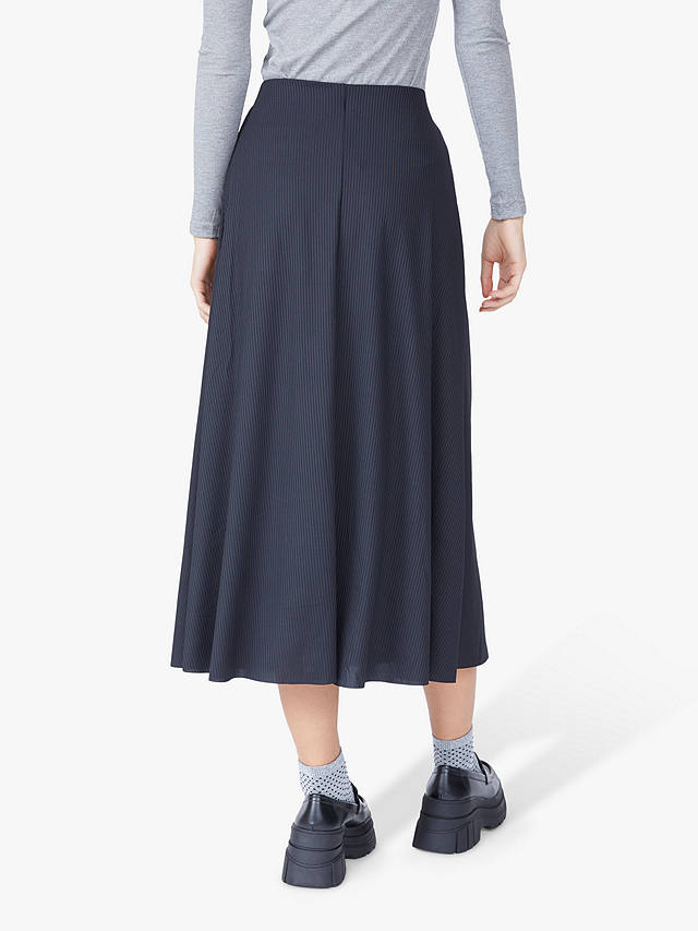 Sisters Point Midi A-Line Skirt, Black