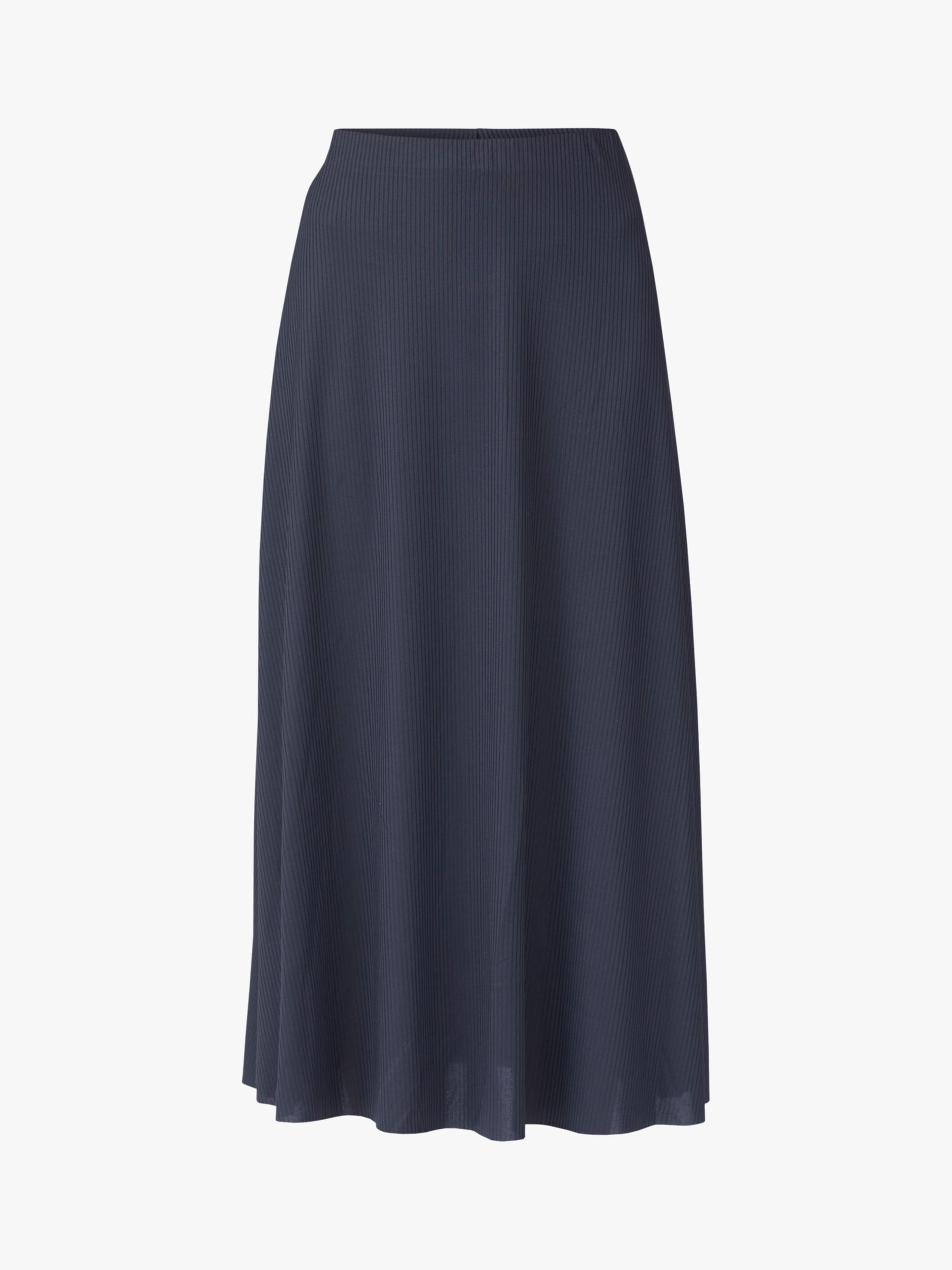 Buy Sisters Point Midi A-Line Skirt, Black Online at johnlewis.com