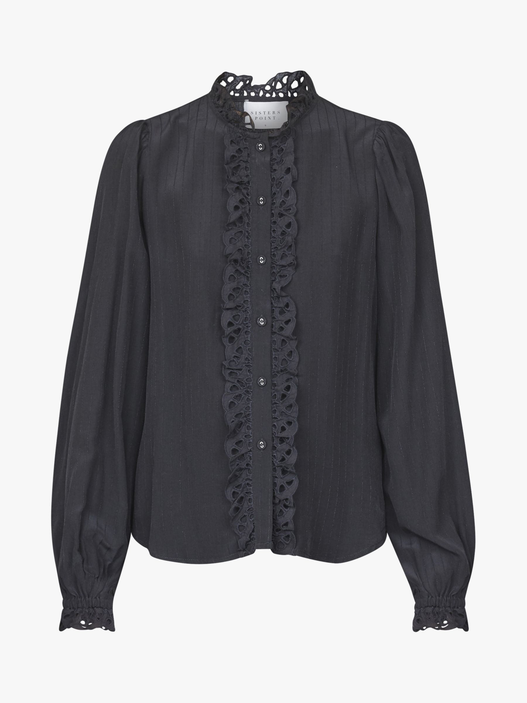 Buy Sisters Point Viada Lace Feminine Blouse Online at johnlewis.com