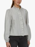 Sisters Point Wrinkle High Collar Shirt
