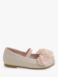 Angels by Accessorize Kids' Floral Embellished Ballerina Shoes, Pink