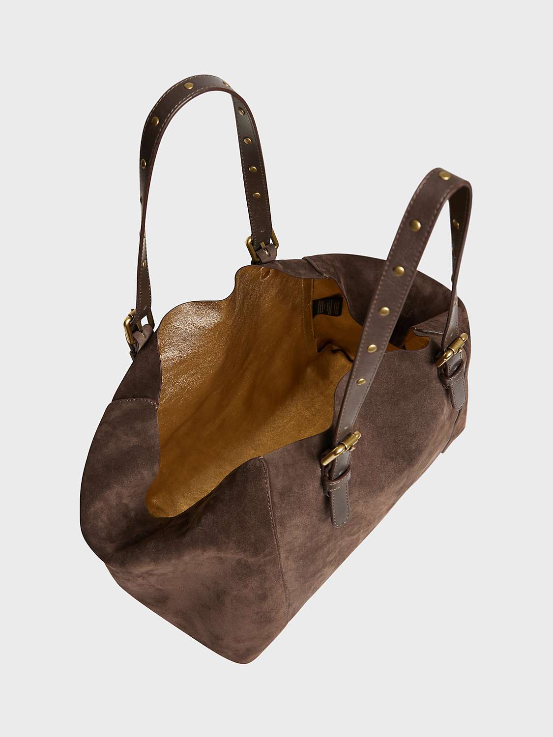 Buy Gerard Darel Simple Leather Bag, Coffee Online at johnlewis.com