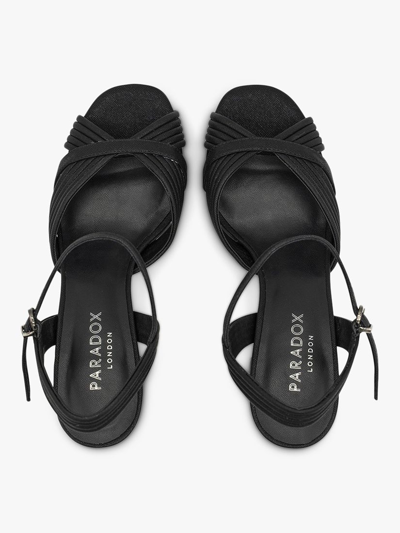 Buy Paradox London Lagunas Metallic Platform Sandals Online at johnlewis.com