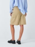 Weekend MaxMara Fida Cotton Shorts, Beige, Beige