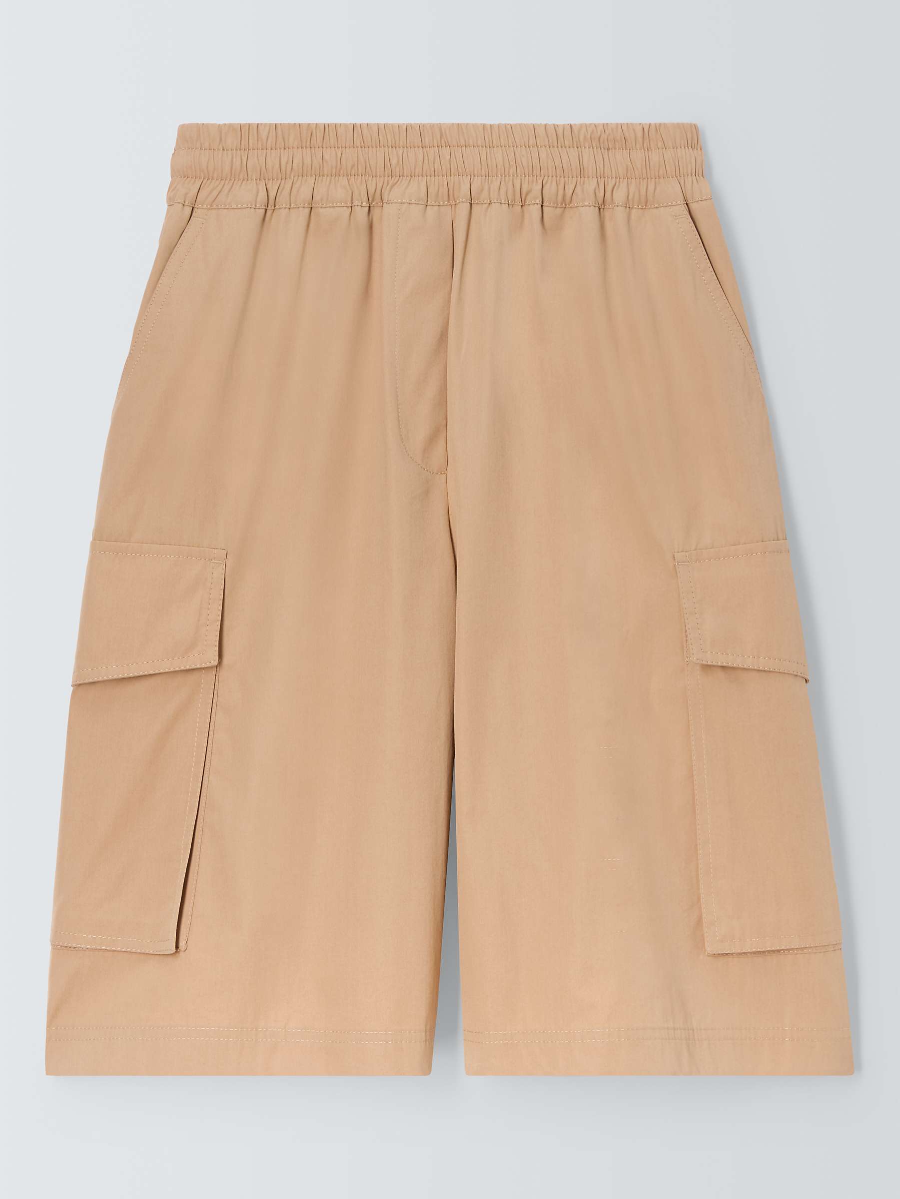 Buy Weekend MaxMara Fida Cotton Shorts, Beige Online at johnlewis.com