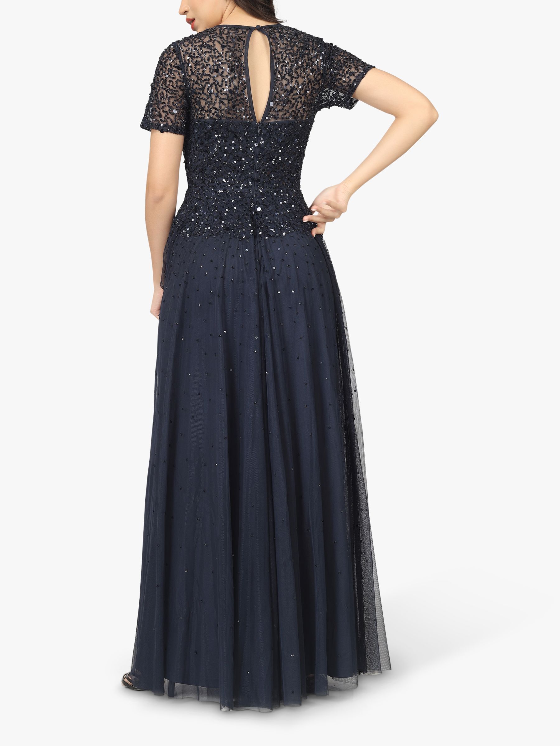 Buy Lace & Beads Montreal Embellished Maxi Dress Online at johnlewis.com