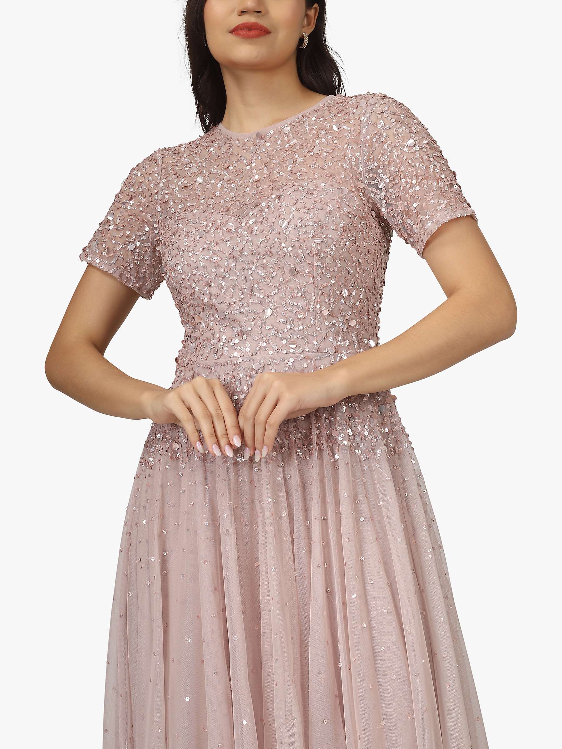 Buy Lace & Beads Montreal Embellished Maxi Dress Online at johnlewis.com