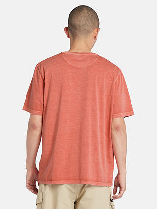 Timberland Dye Short Sleeve T-Shirt, Burnt Sienna
