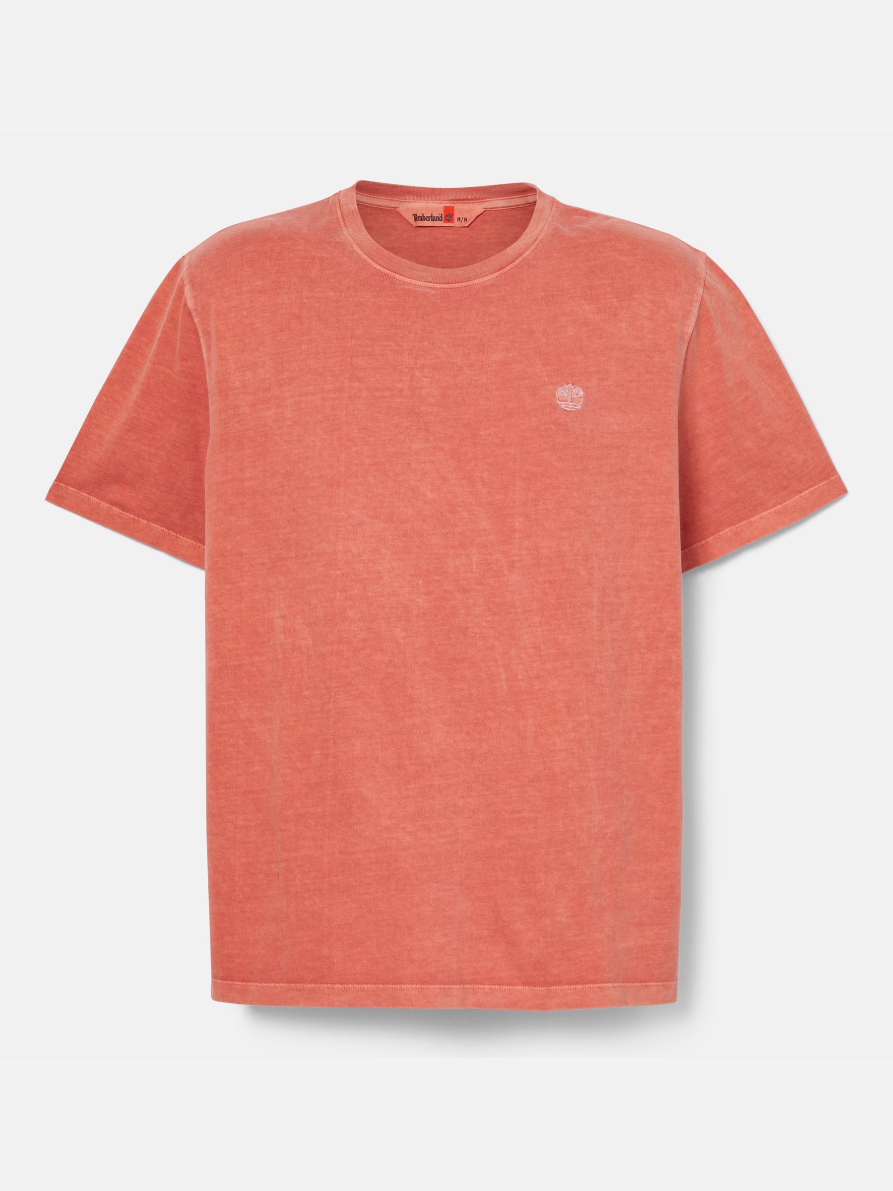 Timberland Dye Short Sleeve T-Shirt, Burnt Sienna, S