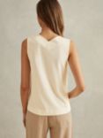 Reiss Mira V-Neck Sleeveless Top