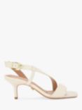 Carvela Salute Strappy Heeled Sandals, Natural Putty