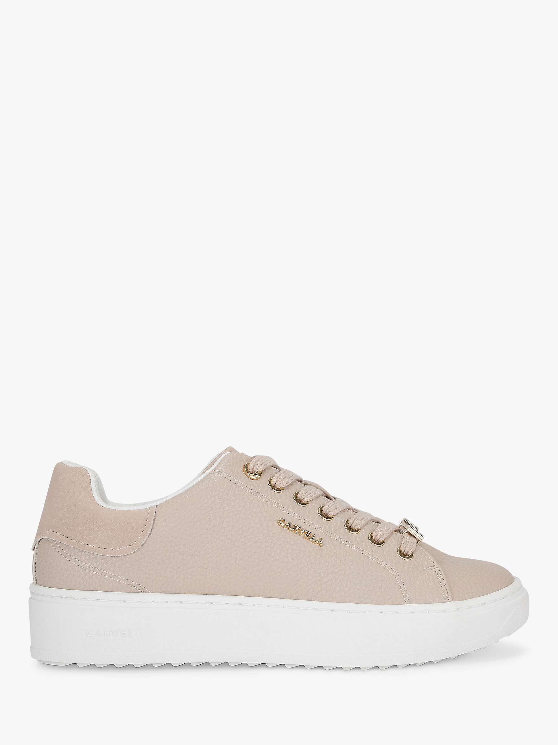 Buy Carvela Dream 2 Trainers, Taupe Online at johnlewis.com