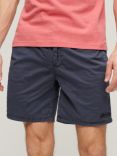 Superdry Drawstring Walk Shorts, French Blue