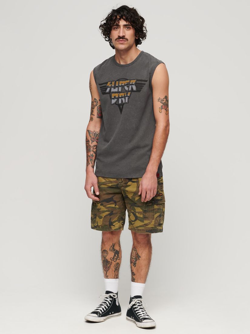 Buy Superdry Rock Graphic Band Tank Top Online at johnlewis.com