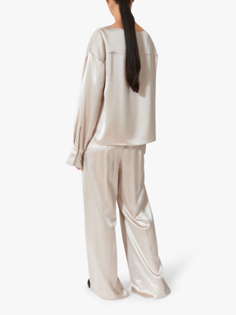 Lovechild 1979 Mary-Anne Loose Fit Trousers, Champagne, 8
