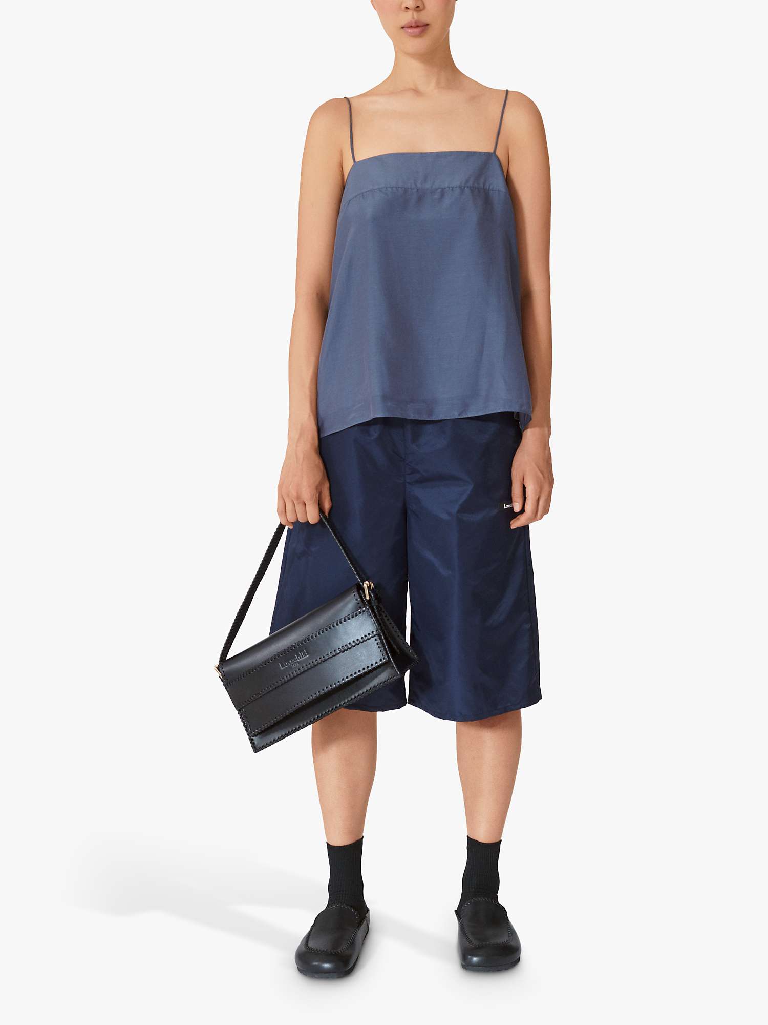 Buy Lovechild 1979 Selma Silk Blend Top, Blue Online at johnlewis.com