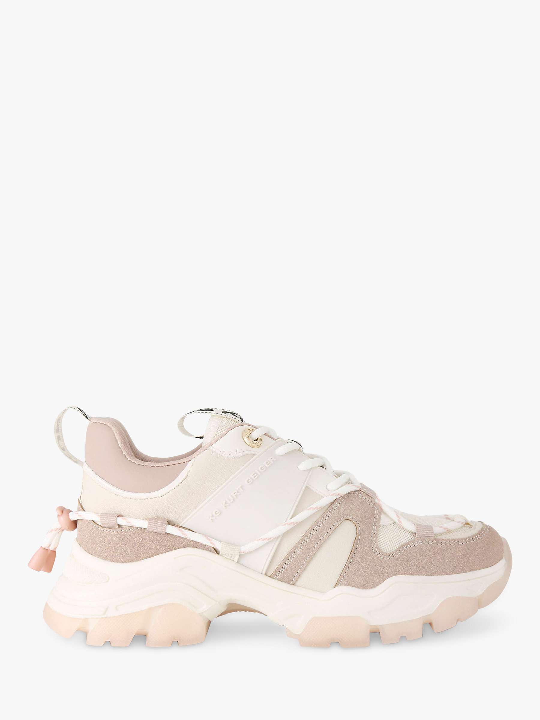 Buy KG Kurt Geiger Limitless 3 Chunky Sole Trainers, Pink/Multi Online at johnlewis.com