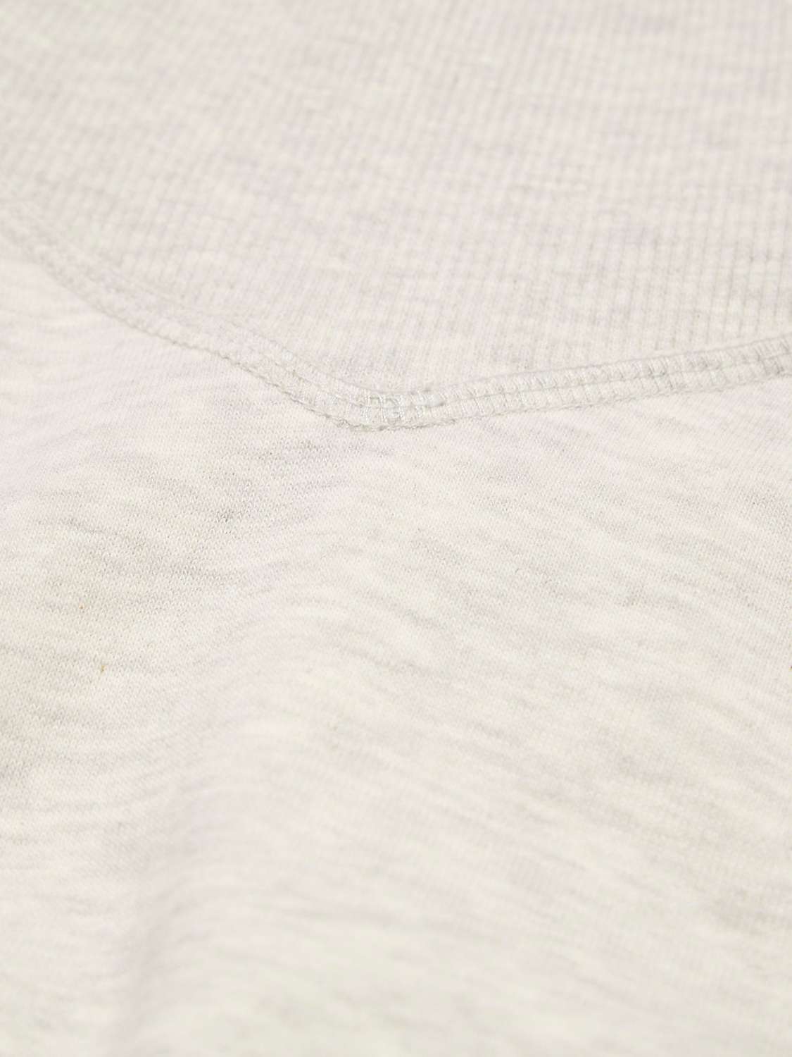 Buy Mint Velvet High Neck Sweatshirt, Light Grey Online at johnlewis.com