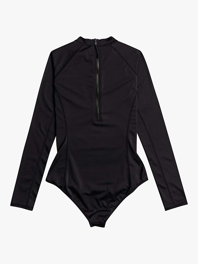 Buy Billabong Tropic Long Sleeve One-Piece Swimsuit, Black Pebble Online at johnlewis.com