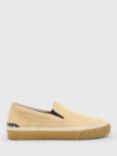 AllSaints Navaho Slip-On Leather Plimsolls