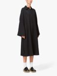 nué notes Sune Midi Shirt Dress, Black