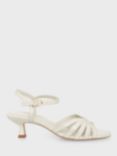 Hobbs Lacey Leather Sandals, Ivory, Ivory