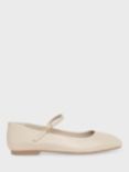 Hobbs Chrissy Mary Jane Leather Shoes, Light Beige