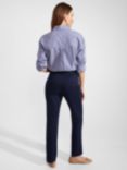 Hobbs Kim Flared Trousers, Midnight