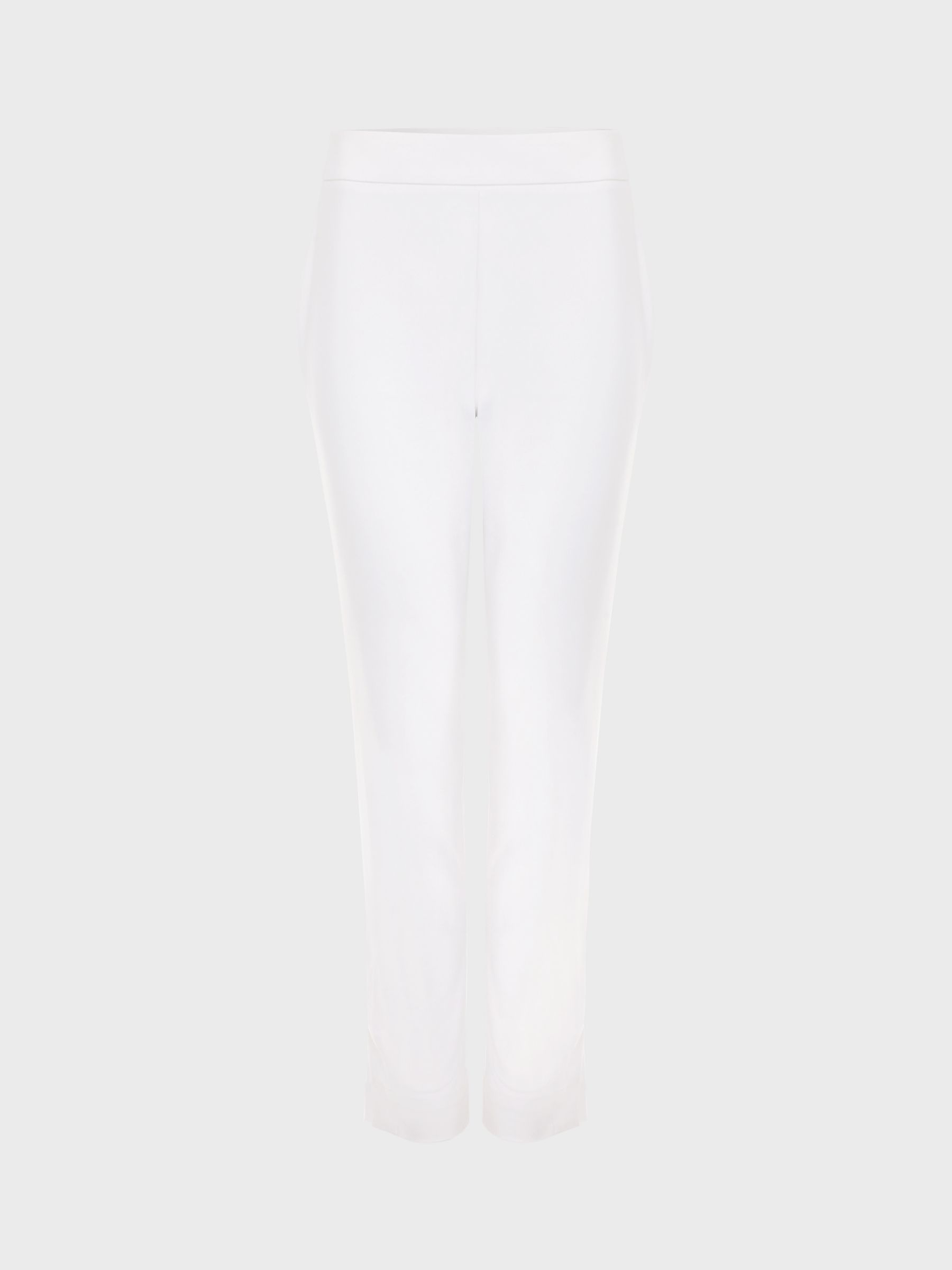 Buy Hobbs Giselle Skinny Fit Capri Trousers, White Online at johnlewis.com