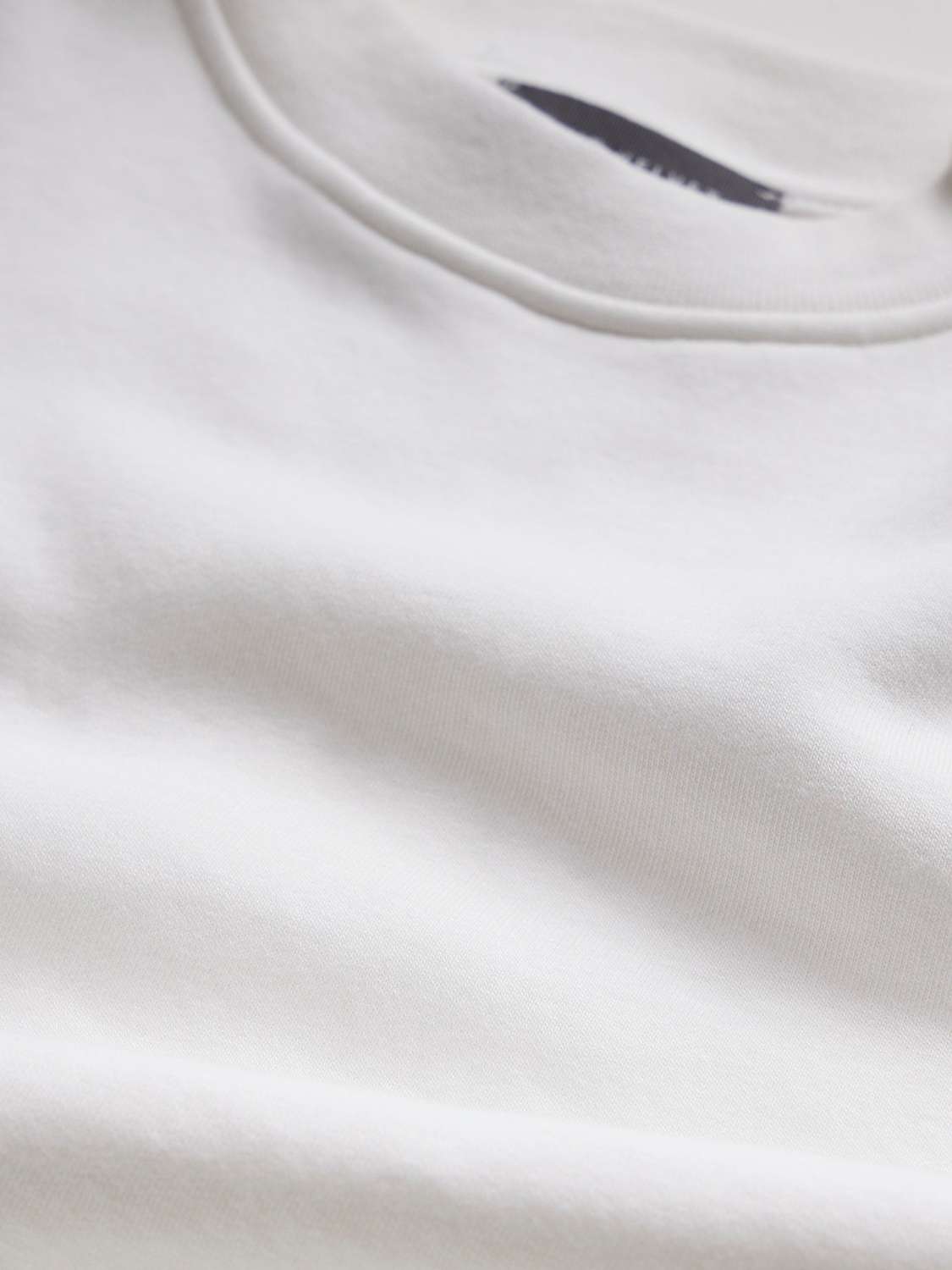 Buy Mint Velvet Extended Shoulder Sweatshirt, White Online at johnlewis.com