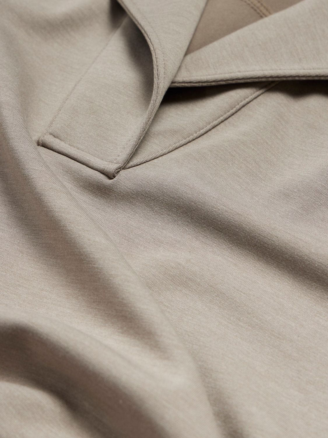 Buy Mint Velvet Polo Sweatshirt and Shorts Set, Natural Online at johnlewis.com