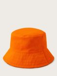 Monsoon Kids' Check Reversible Bucket Hat, Black/Multi