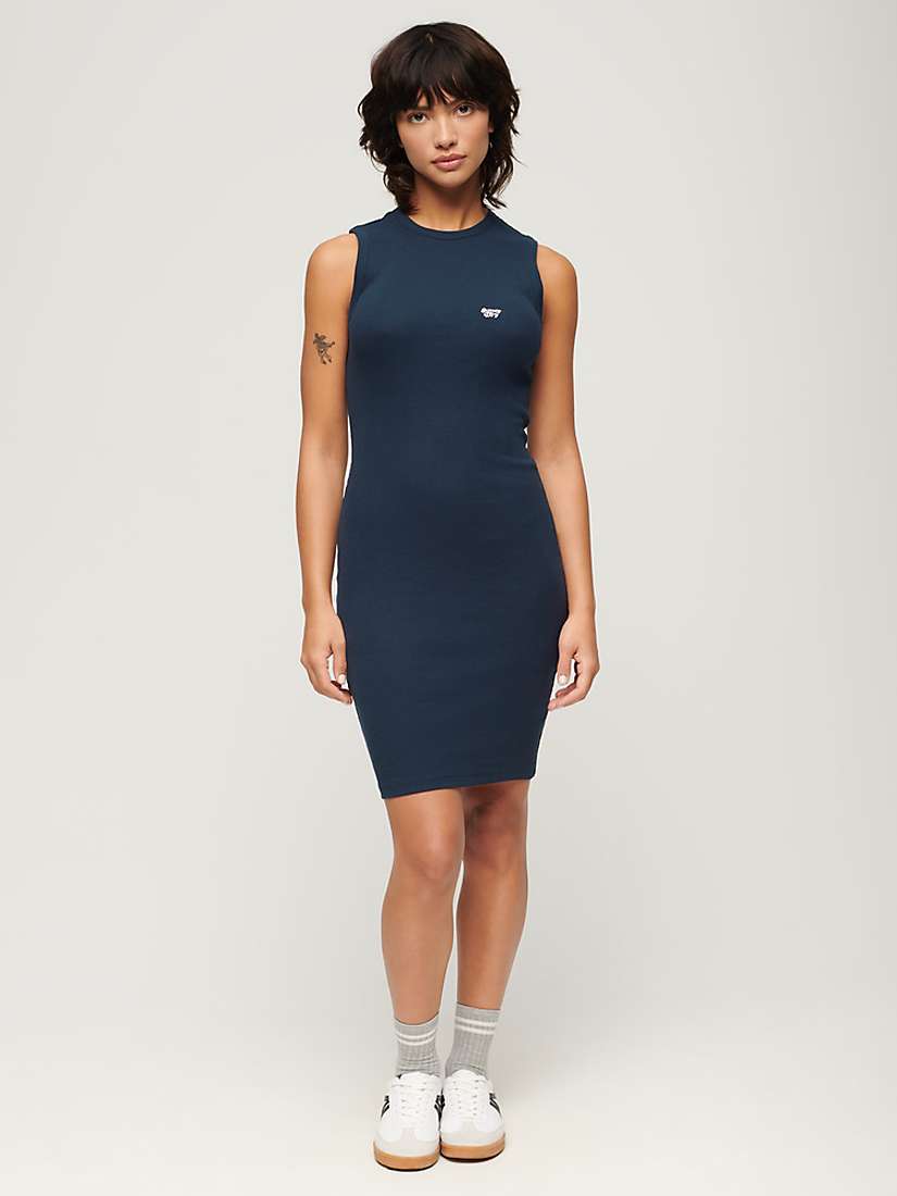 Buy Superdry Rib Bodycon Mini Dress Online at johnlewis.com